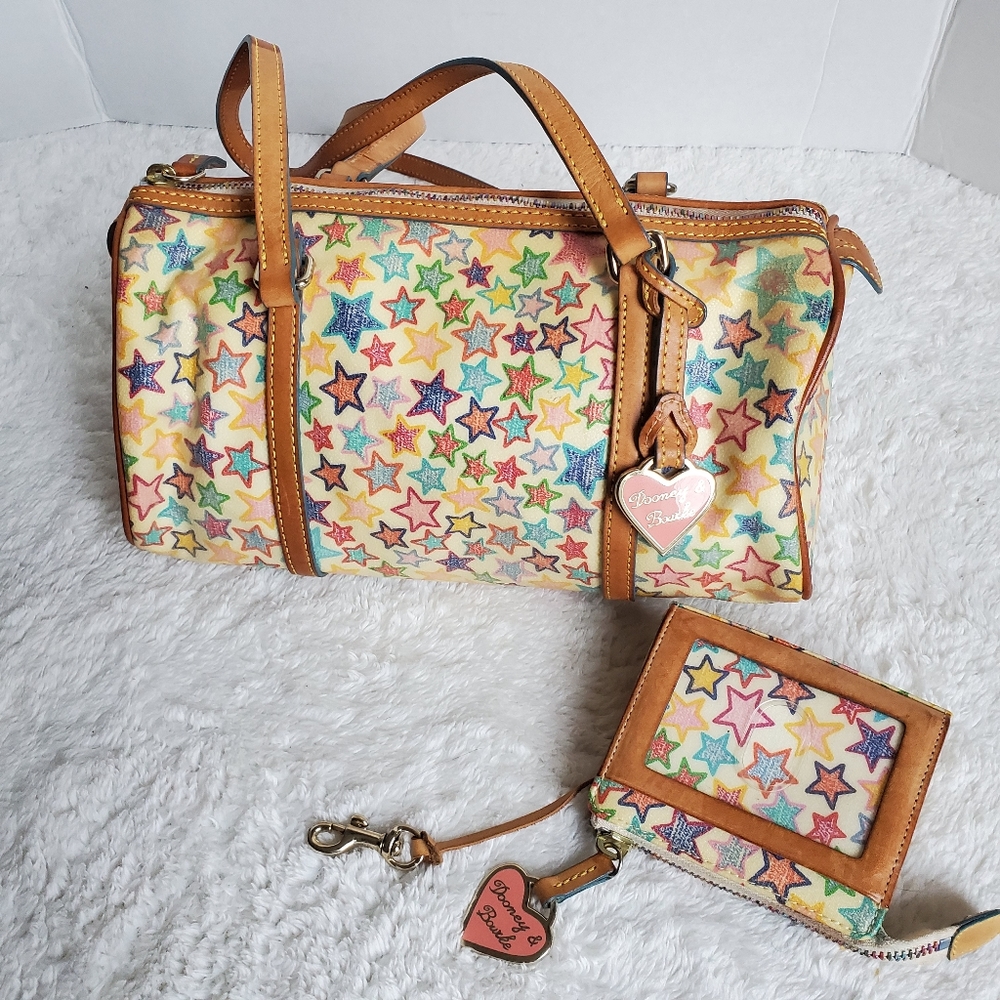Dooney & Bourke Barrel Purse w/Pochette